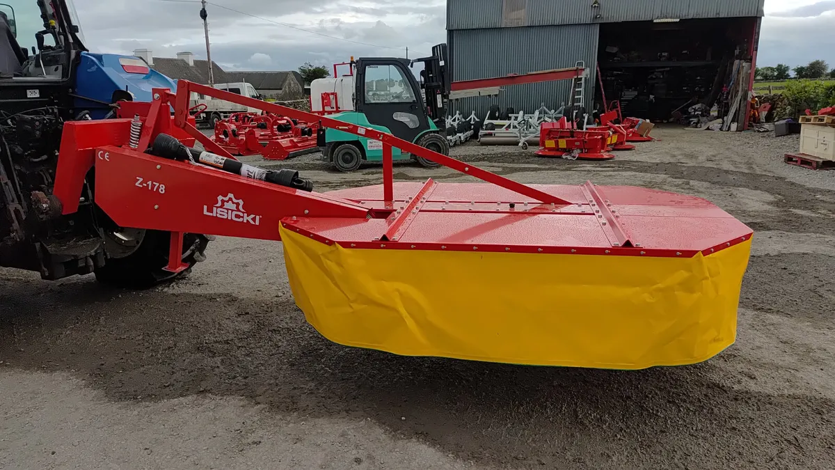 Mower lisiecki 6ft3 New - Image 1