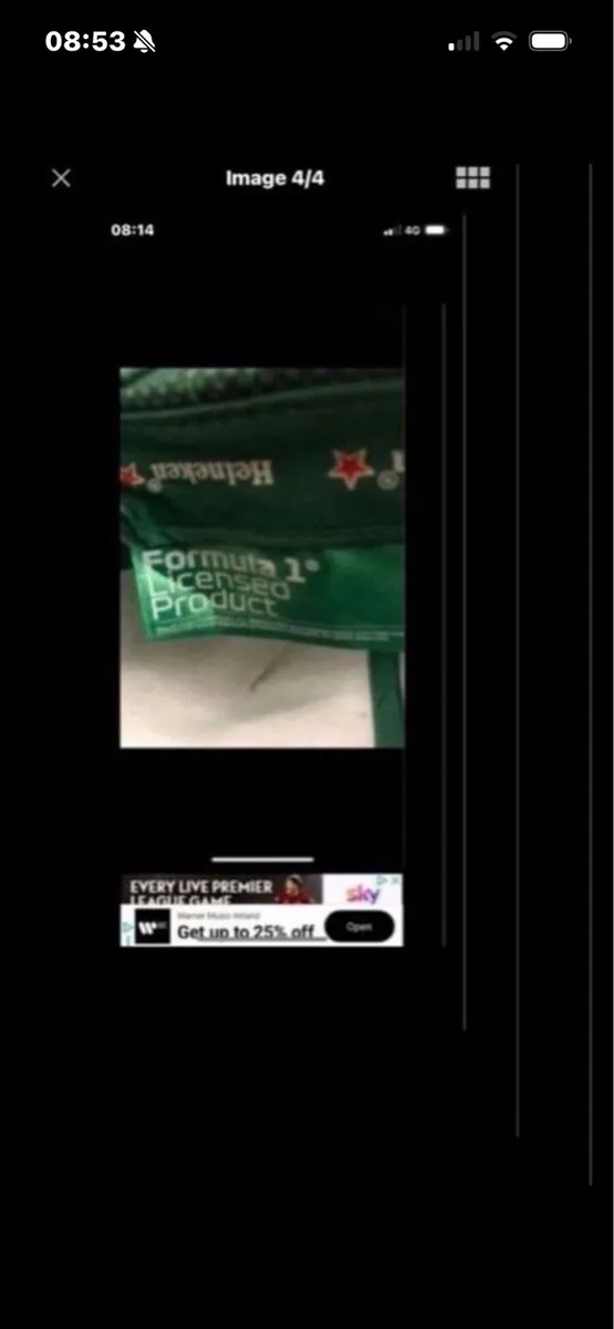 Formula1 Heineken Cap - Image 4