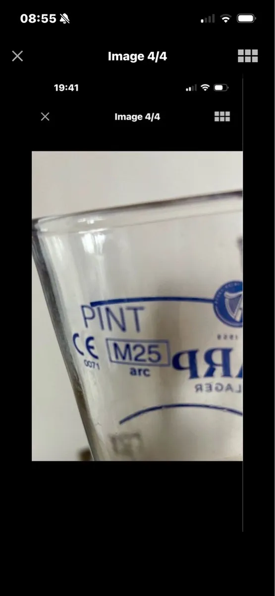 Rare Harp Pint Glass - Image 4