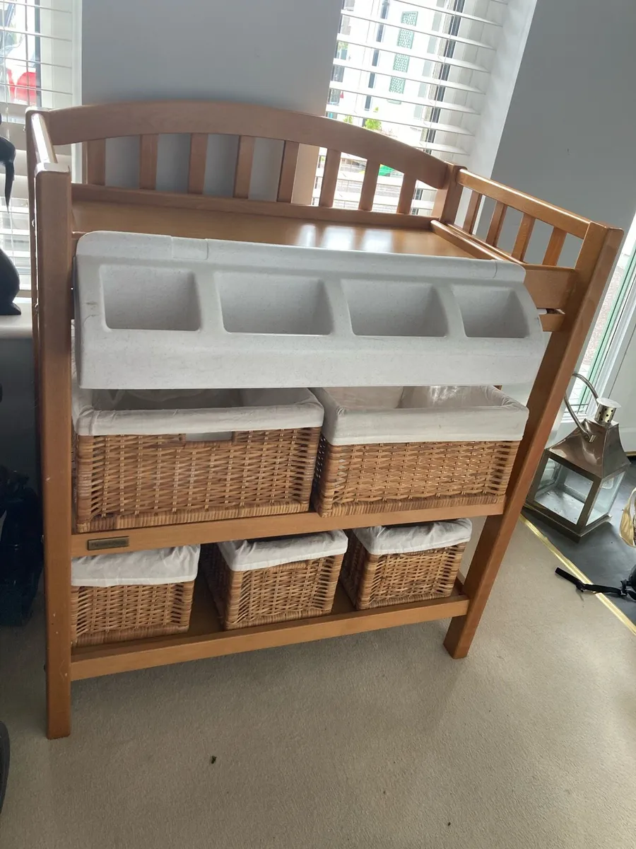 Babylo Baby Changing unit Wooden - Image 1
