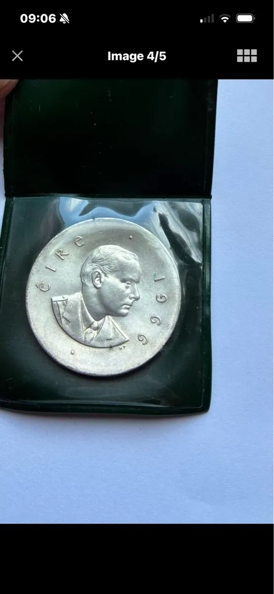Padraic Pearse Commemorative 1966 Coin - Image 4