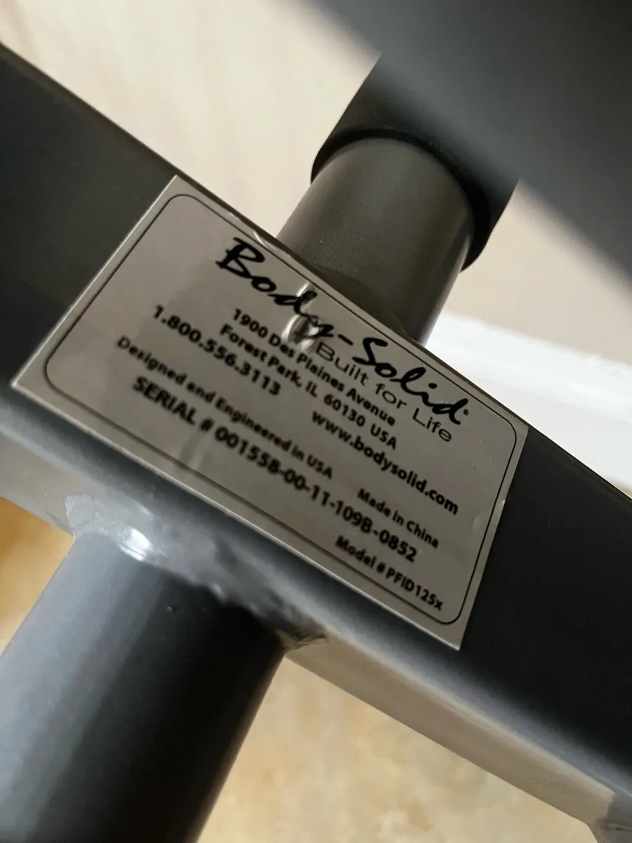 Body solid adjustable weight bench - Image 3