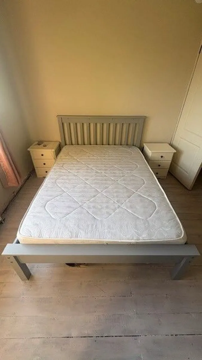 Bed and Mattress - Image 1