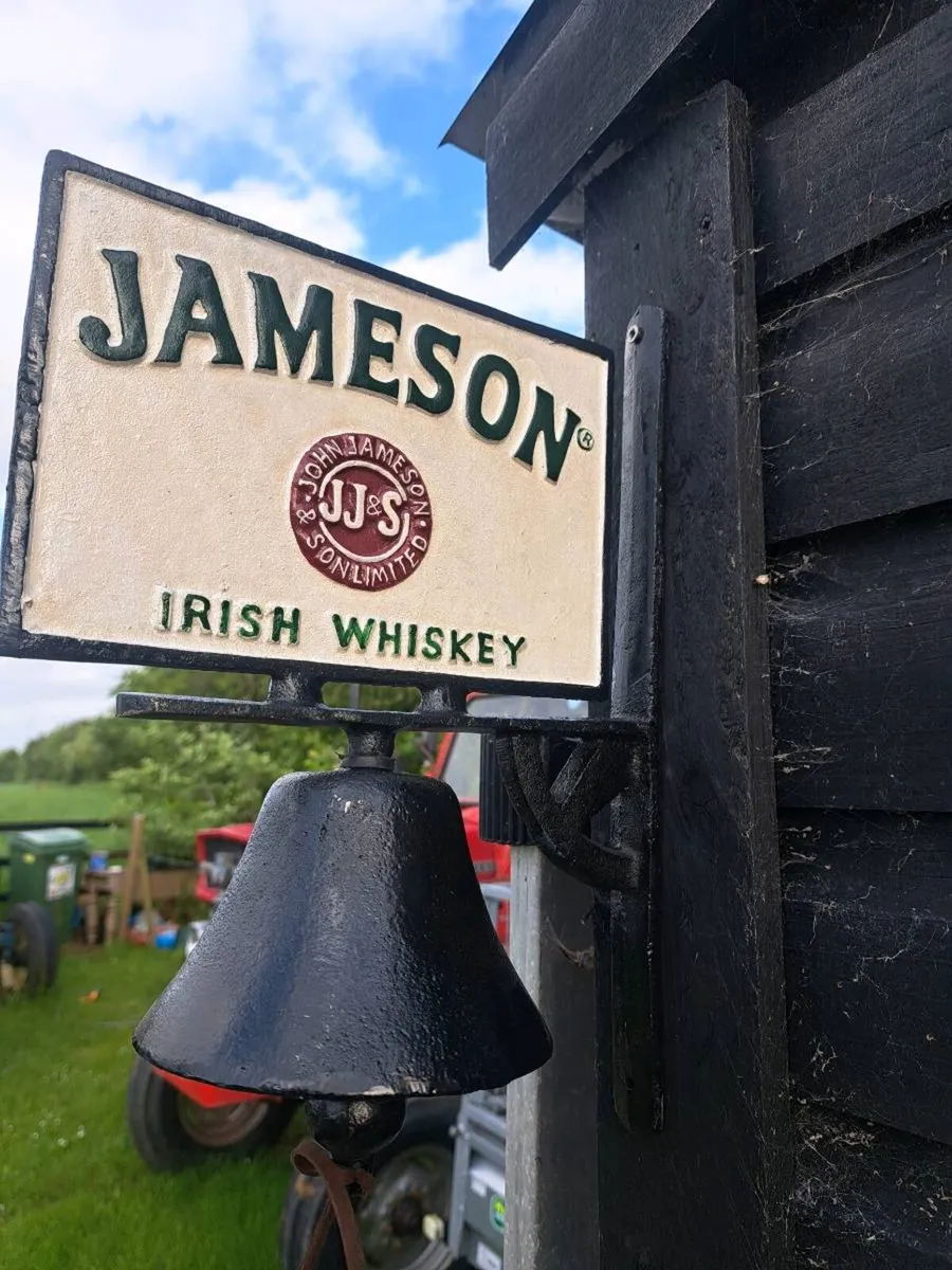 Jameson cast iron bell - Image 1