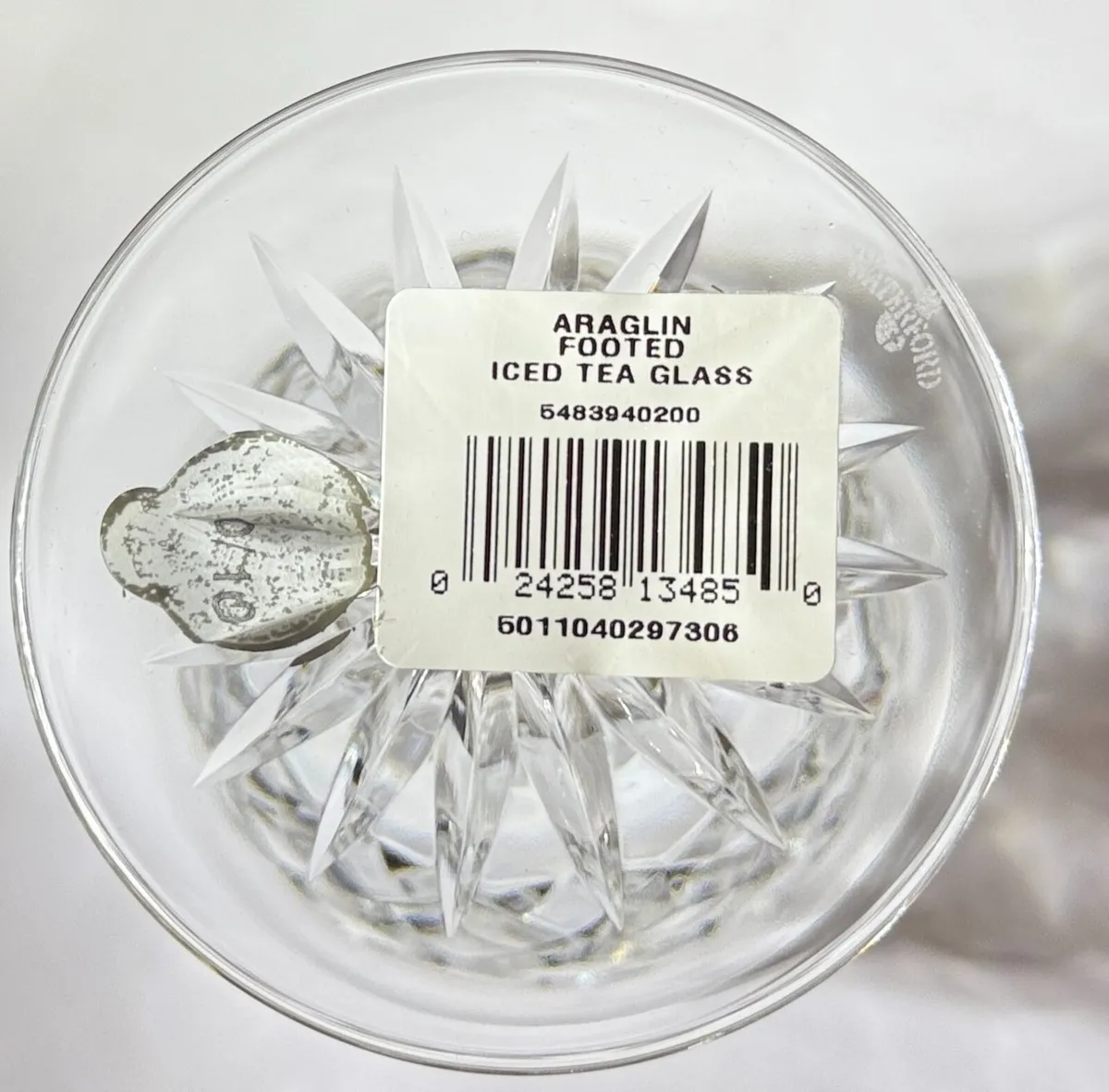 New in box 4 Waterford Glass Araglin Iced Tea Glas - Image 3