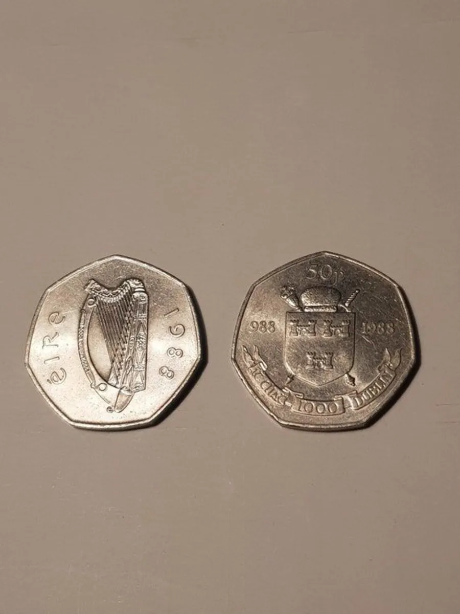 Millennium 50p fifty pence coin in EXCELLENT Cond - Image 2