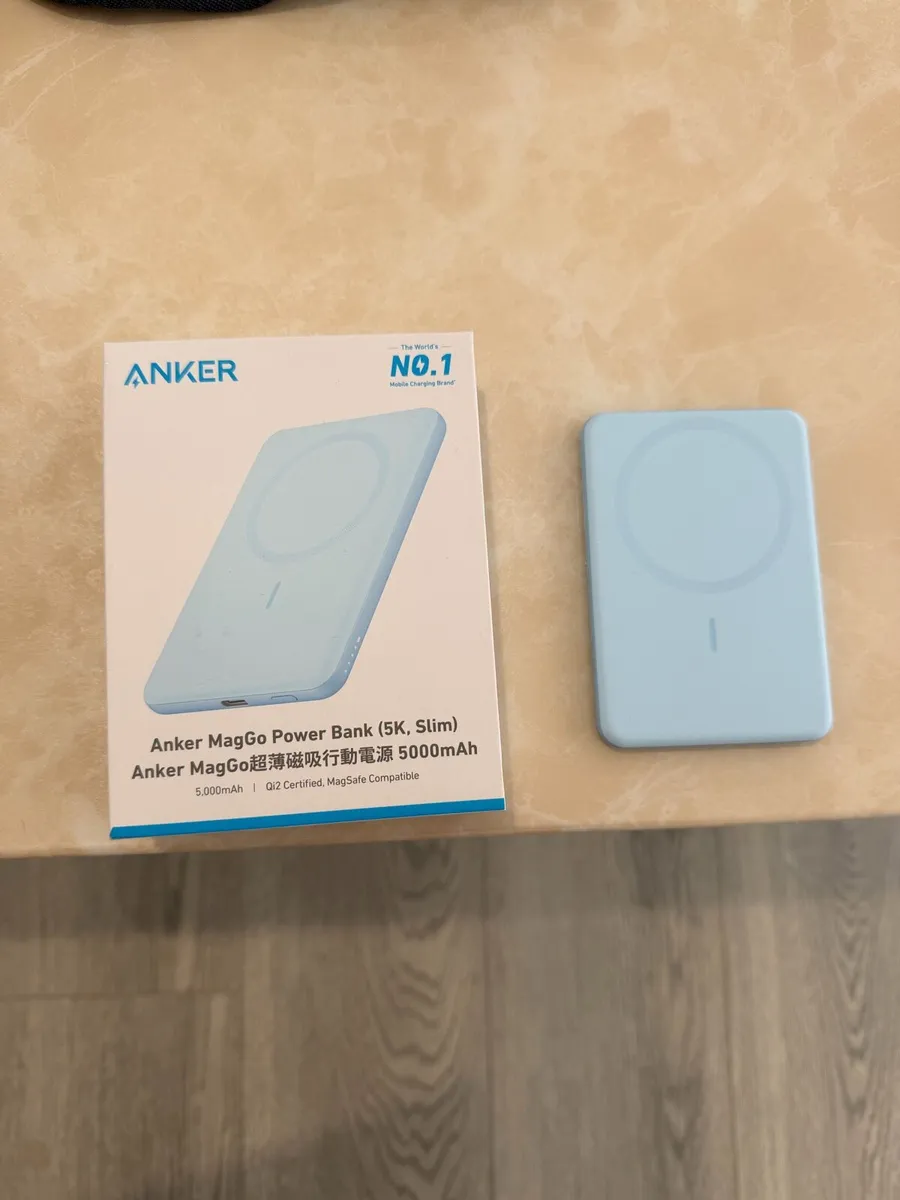 Anker MagGo Power Bank (5K, Slim) brand new - Image 1