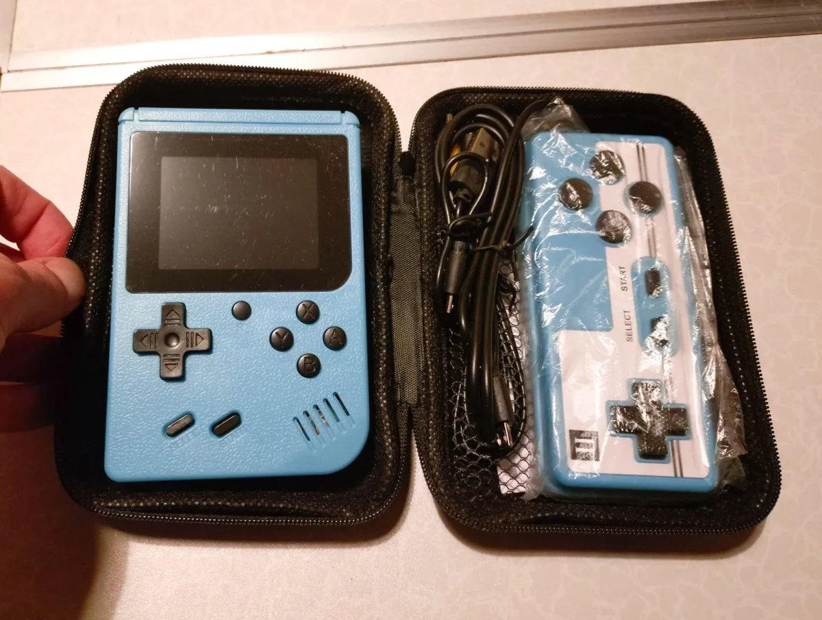 Video Game Console With Case & Controllers (new). - Image 1