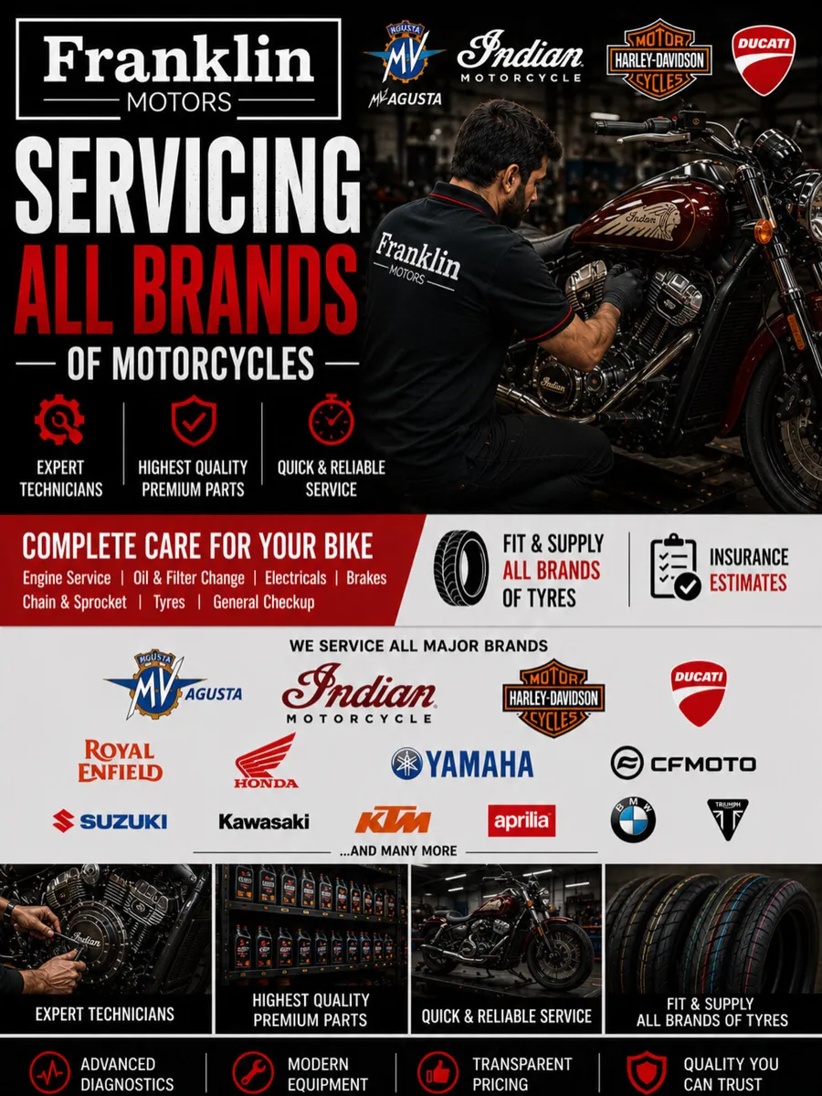 Motorcycle servicing and repairs ALL BRANDS - Image 1