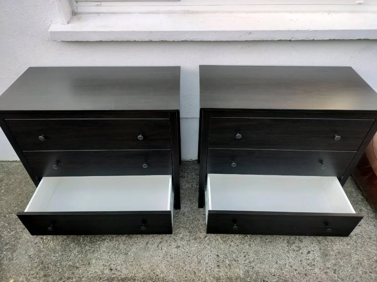 2 chest of 3 drawers - Image 3