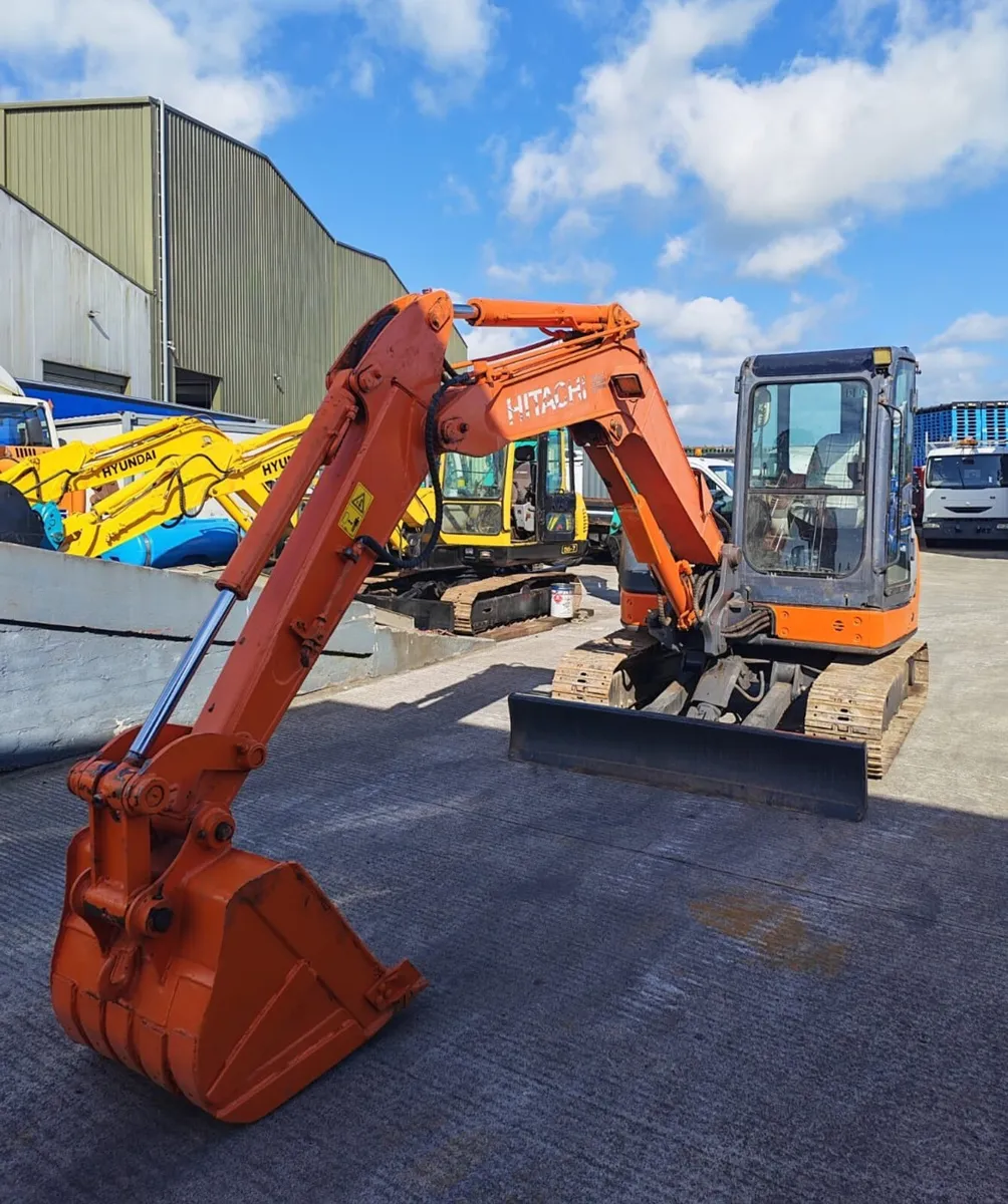 For Sale: Hitachi Compact Zaxis 65 Excavator - Image 1
