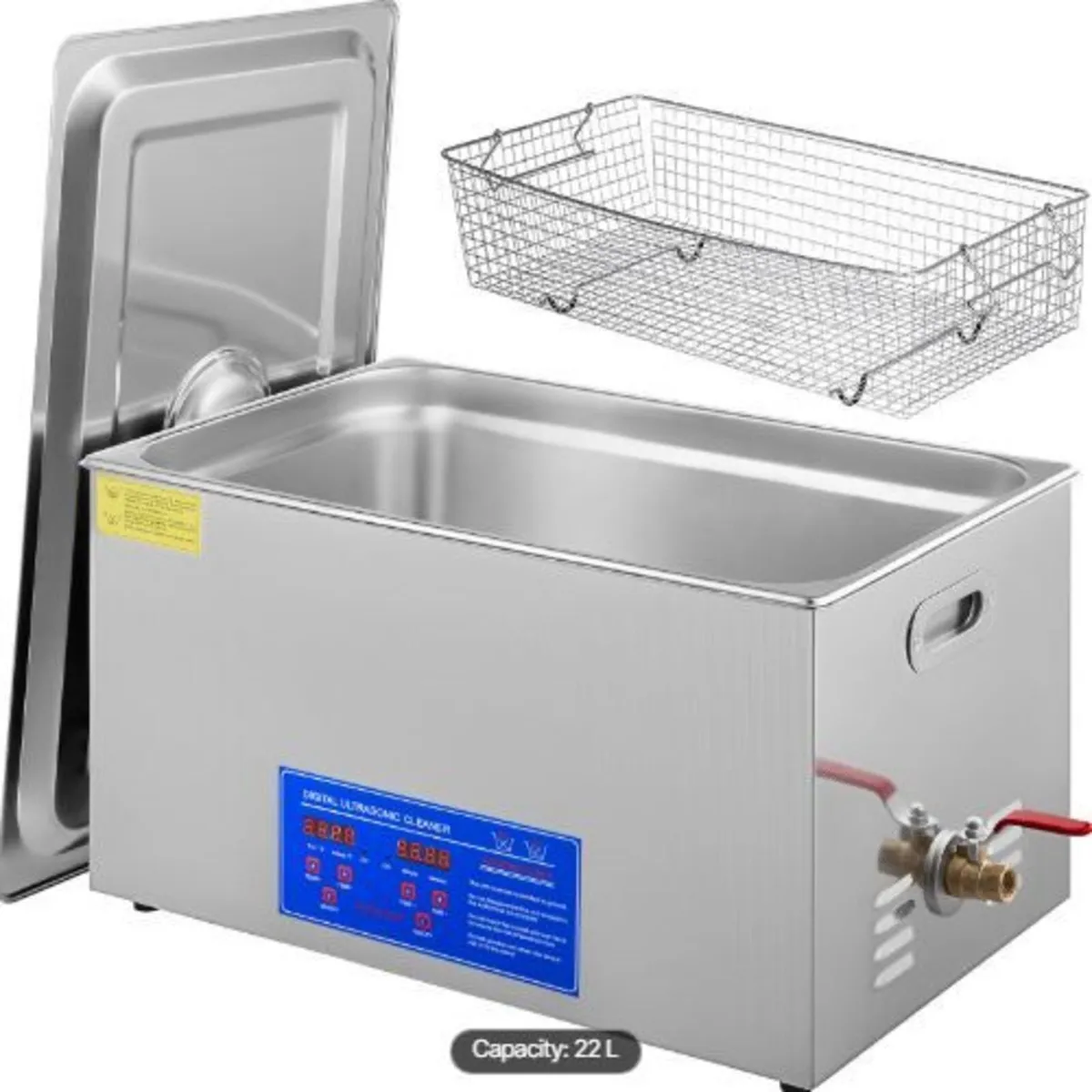22L Ultrasonic Cleaner Machine Stainless - Image 1