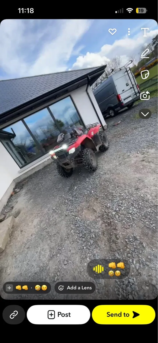 Honda 420 trx - Image 1