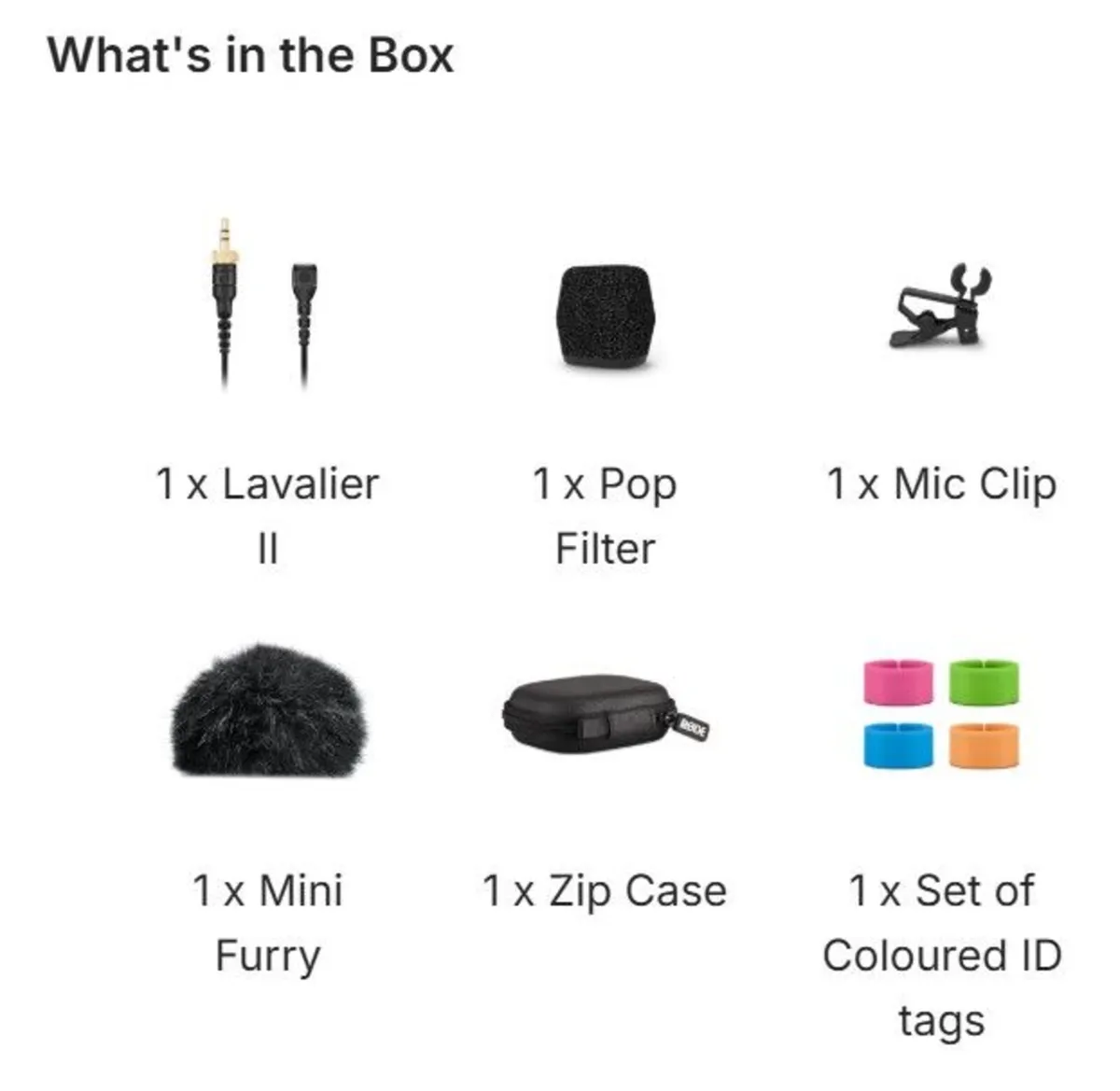 Rode Lavalier II Microphone - Image 2