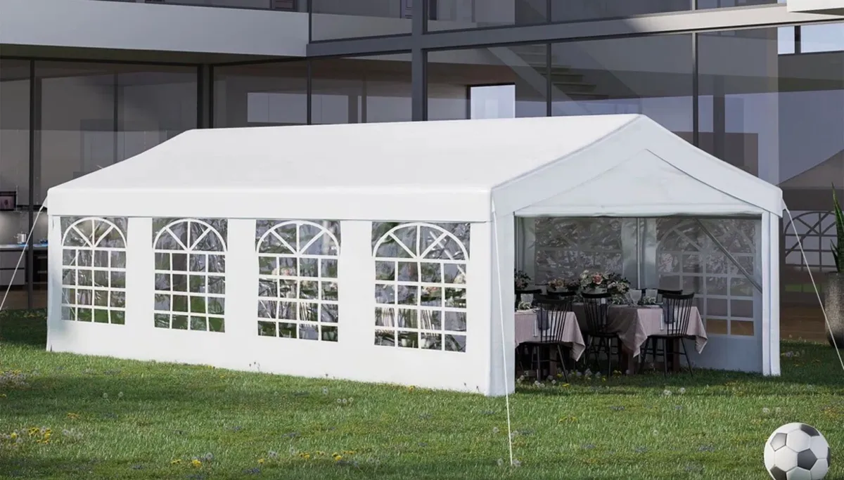4x8m Heavy Duty Marquee Tent - Image 2