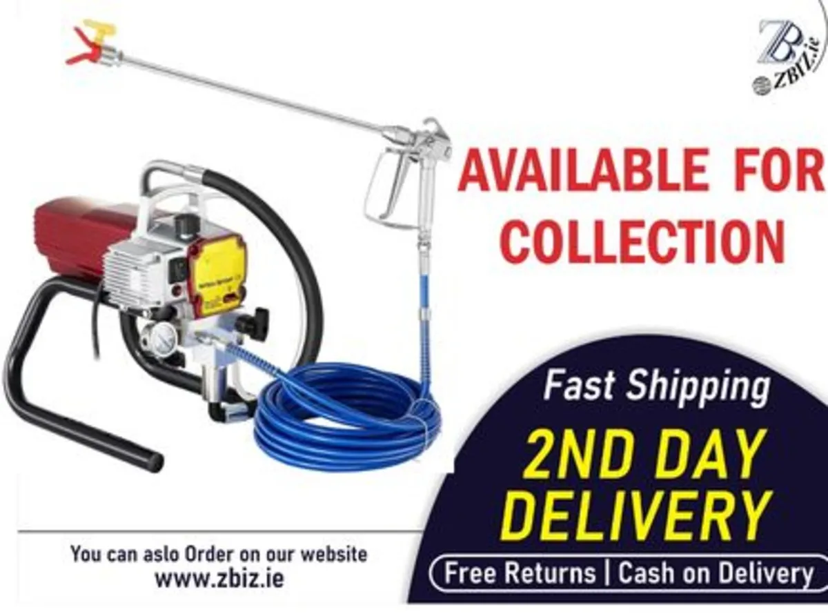 Airless Paint Sprayer for Home and Pro Jobs - Image 1