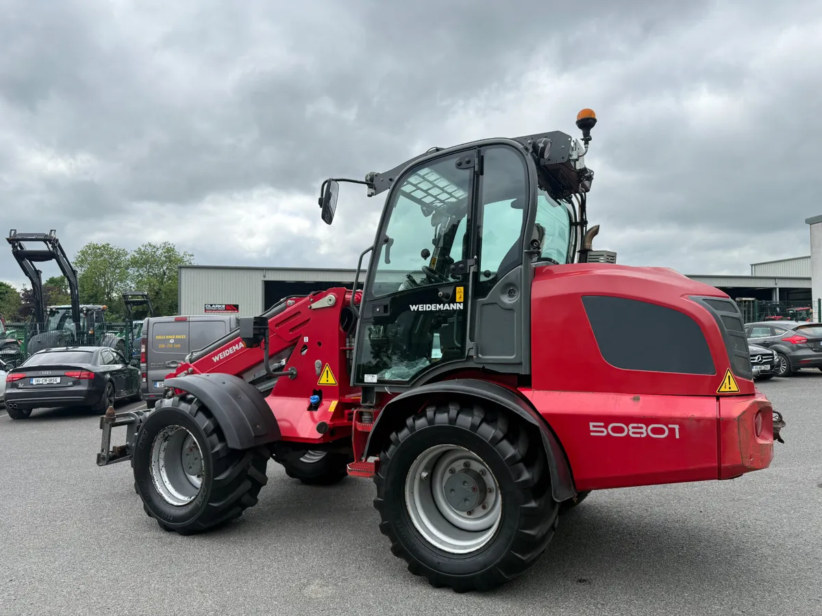 2018 Weidemann 5080T Telescopic Loader - Image 4