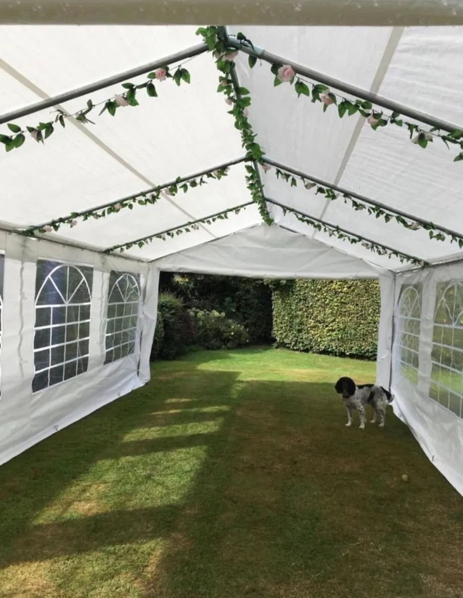 4x8m Heavy Duty Marquee Tent - Image 1