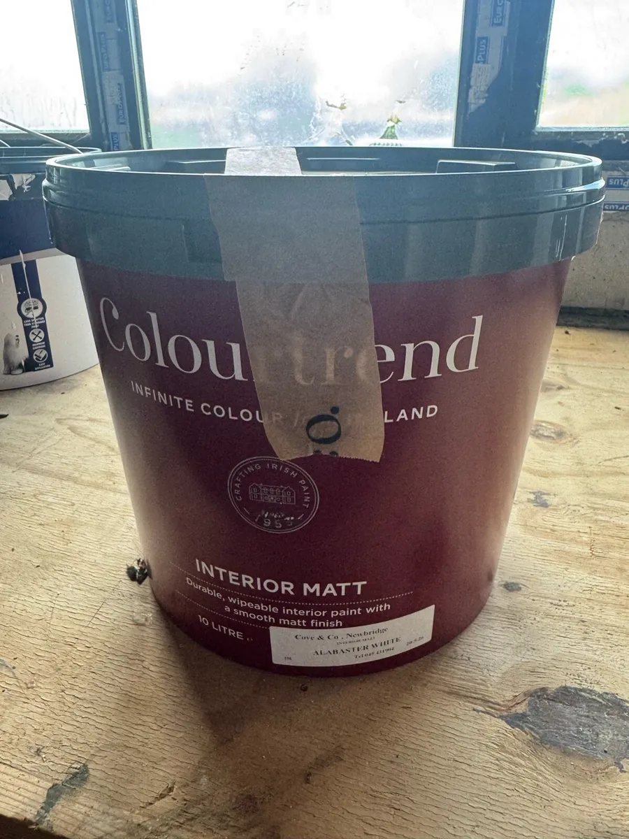 Colourtrend Paint (Alabaster White) - Image 4
