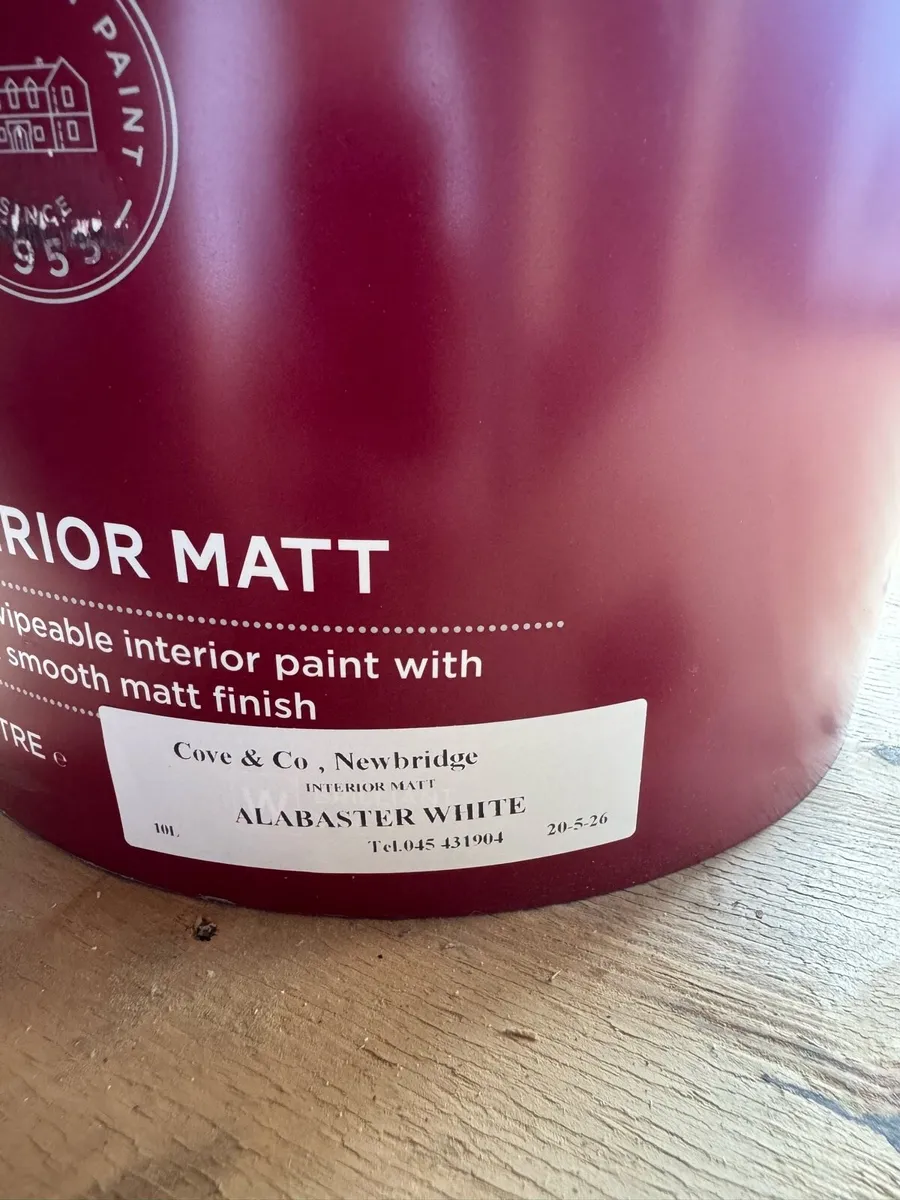 Colourtrend Paint (Alabaster White) - Image 1