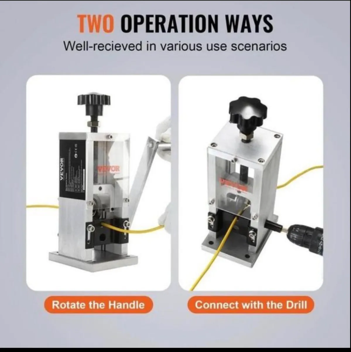 Manual Wire Stripping Machine Portable NEW - Image 1