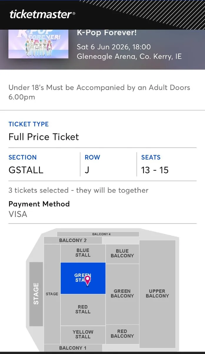K Pop Forever Tickets - Image 2