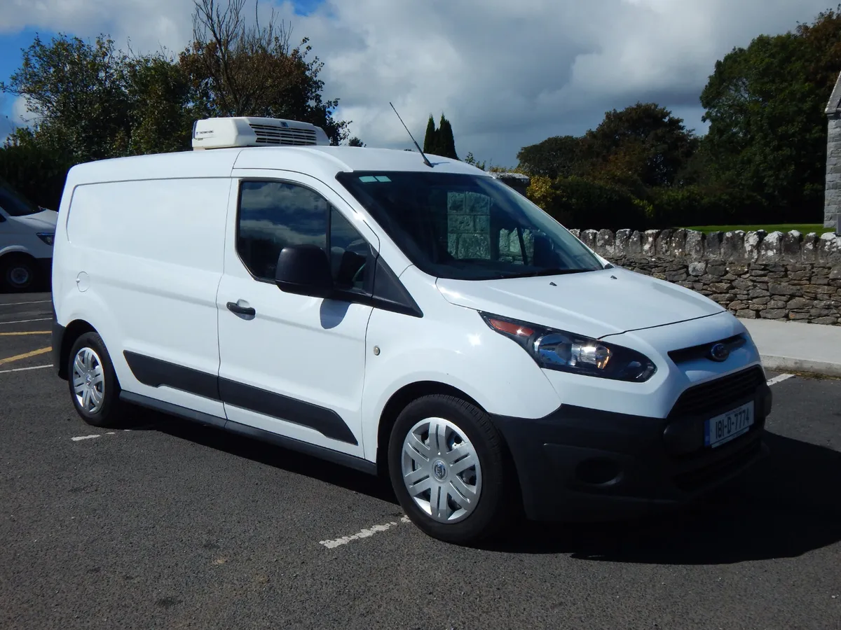 2018 Ford Transit Connect LWB Fridge Van CVRT 3/27 - Image 1