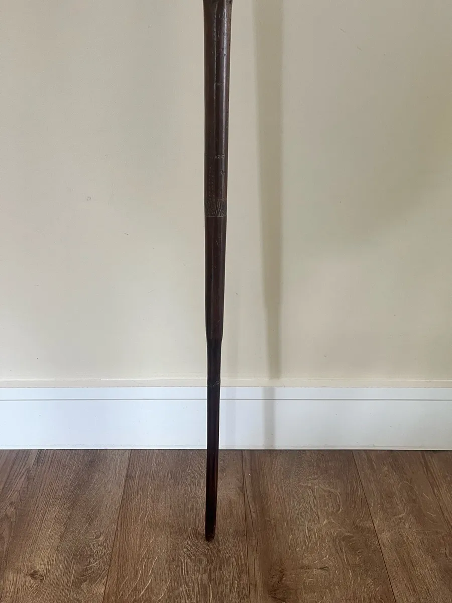 Antique Folk Art Carved Walking Stick - Image 4