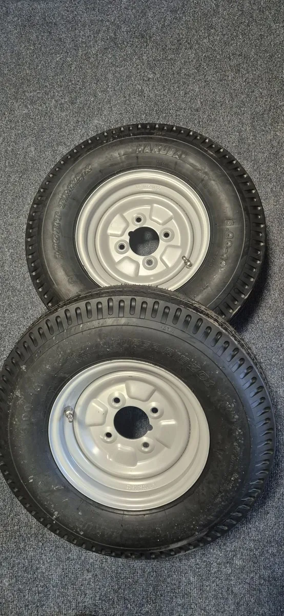 Deal   Trailer wheels 5.00x10    Pair €139
