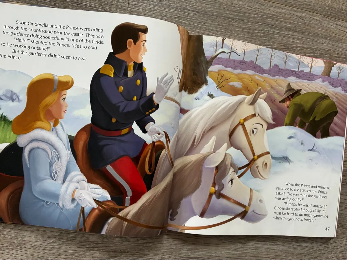 Disney Princess Wooden Jigsaw Puzzle and Storybook - Image 2