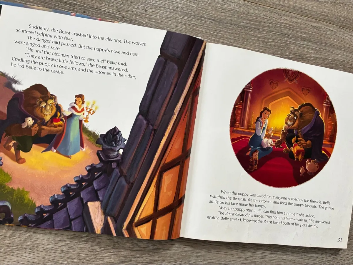 Disney Princess Wooden Jigsaw Puzzle and Storybook - Image 3