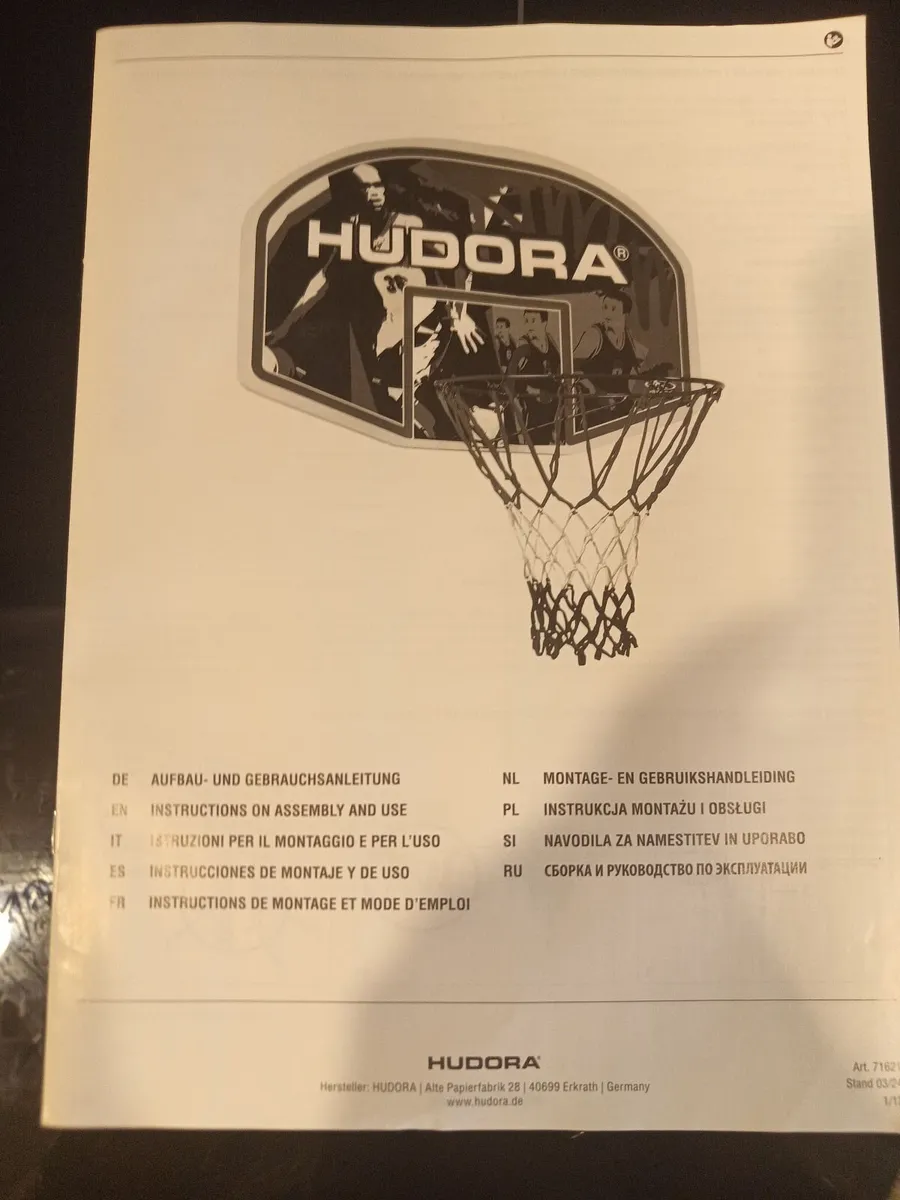 Brand new full size basketball backboard and hoop, - Image 4