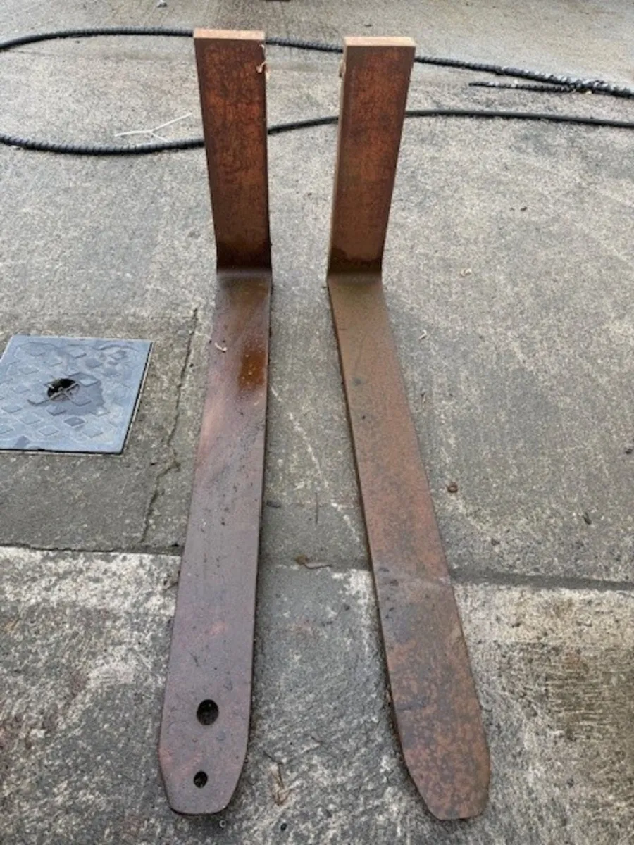 T0200 Pair Forks 45'' Tall  x 5” x 22” xxx - Image 1