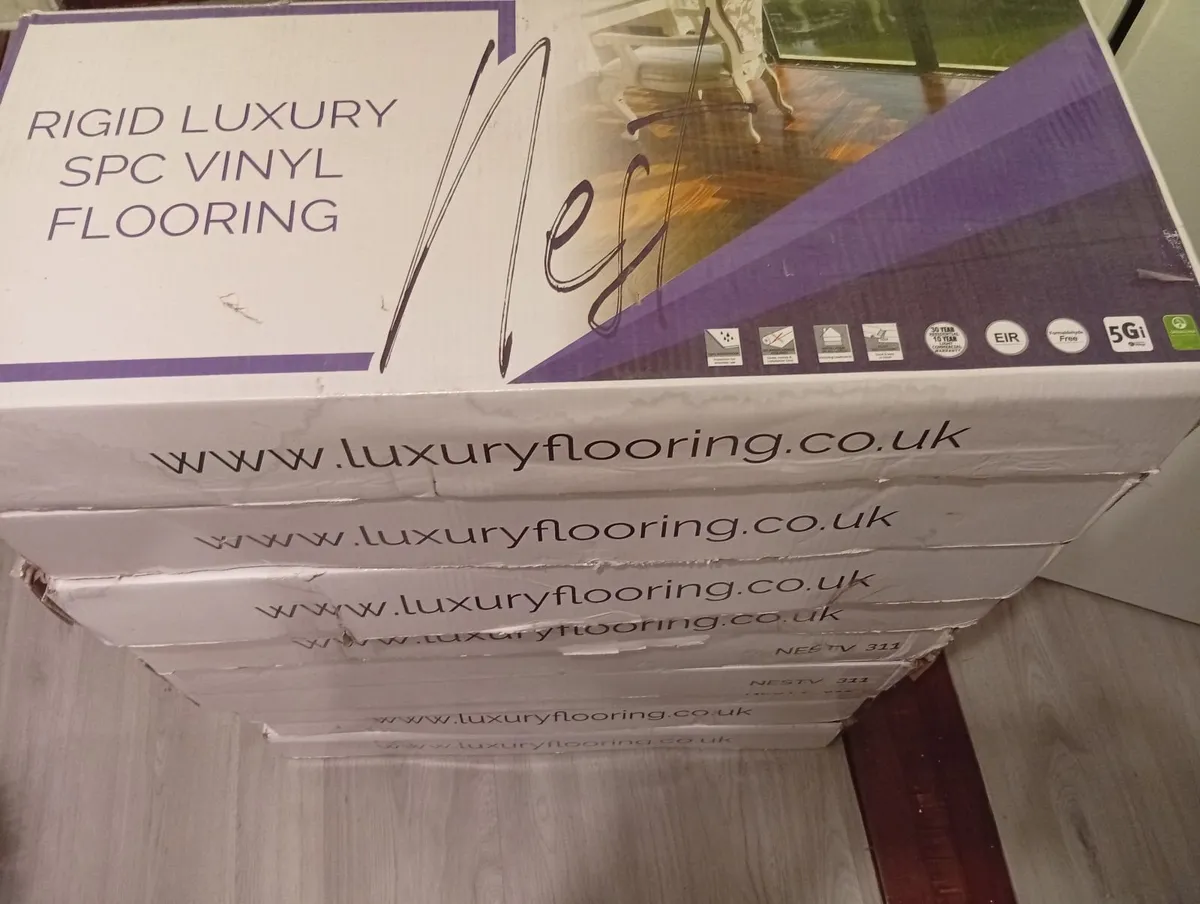 New Luxury SPC Waterproof Flooring 23sq.m - Image 3