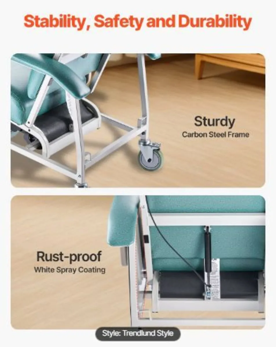 Geri Chair Recliner, 4-Position Reclining - Image 4