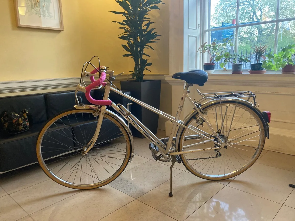 vintage 1980s Peugeot road bike - Image 1