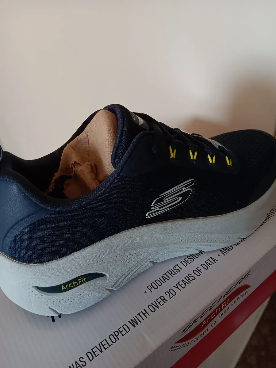 SKECHERS MENS TRAINERS (NEW) - Image 1