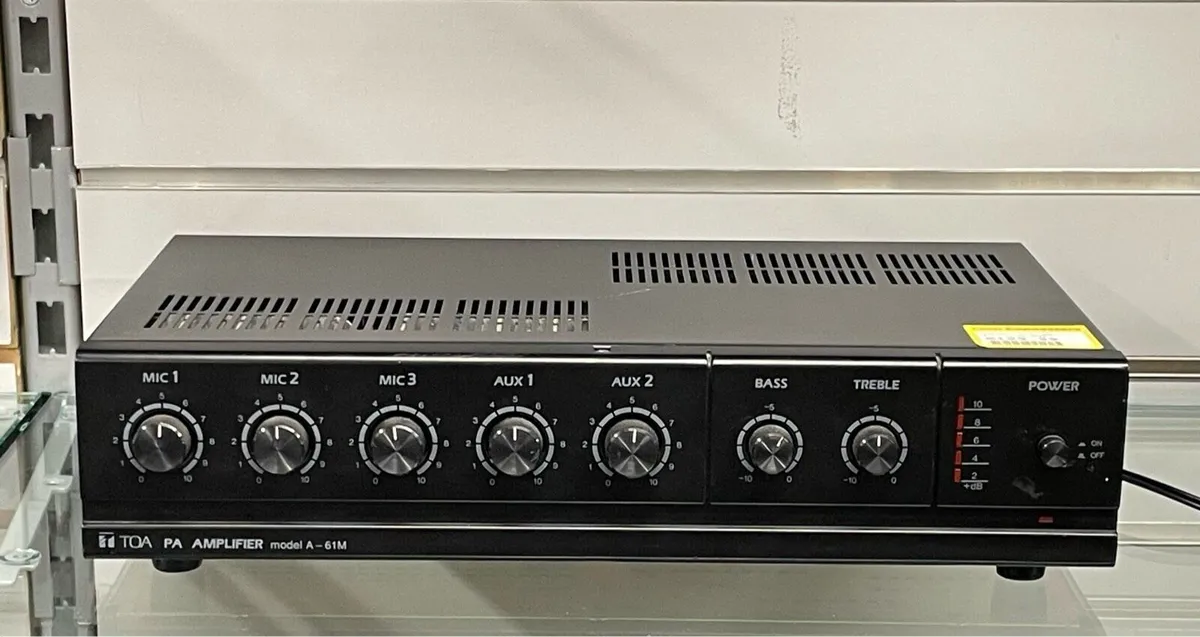 Toa PA Amplifier - Image 1