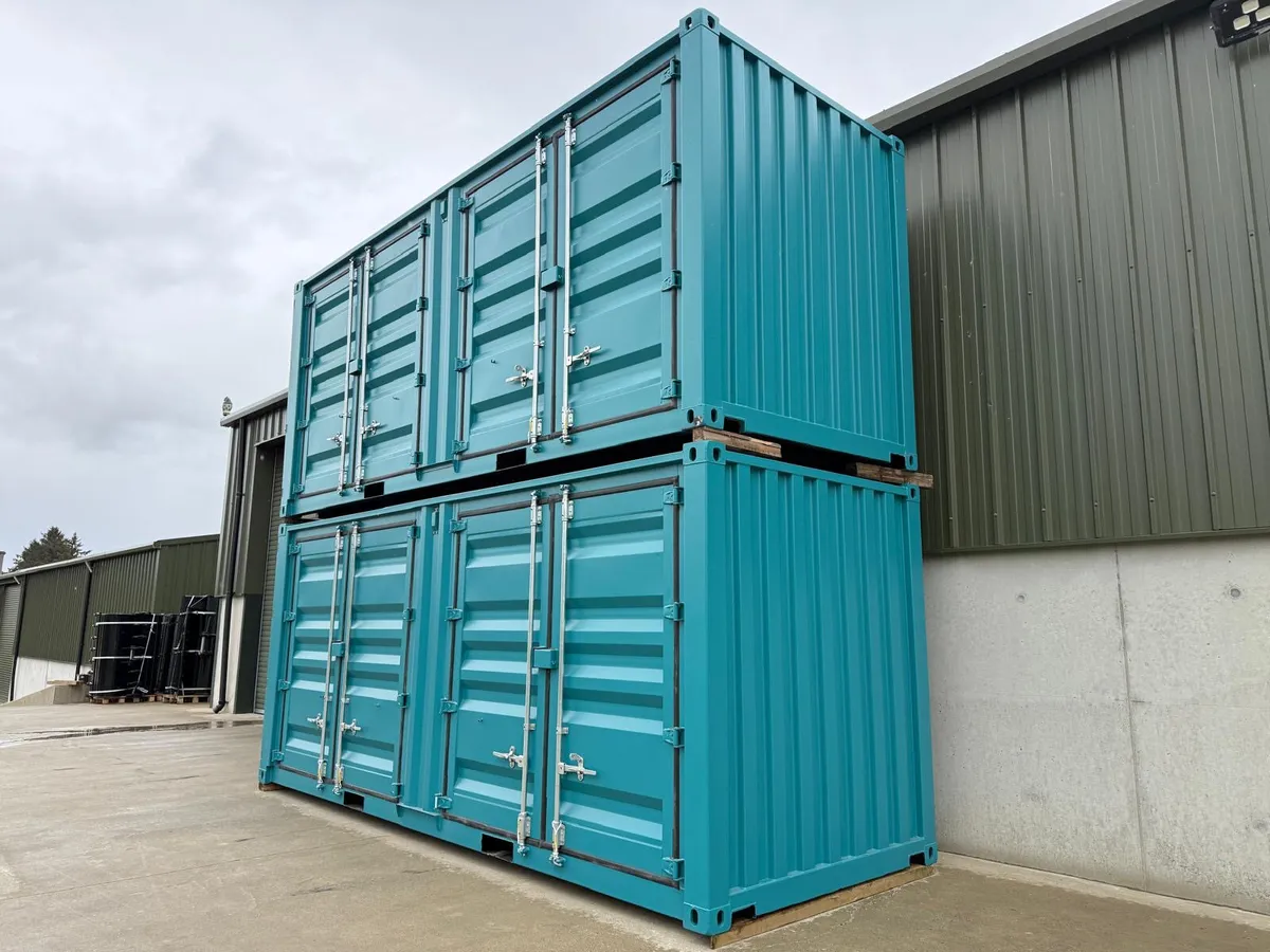 New 20ft Shipping Container c/w Side Doors - Image 4