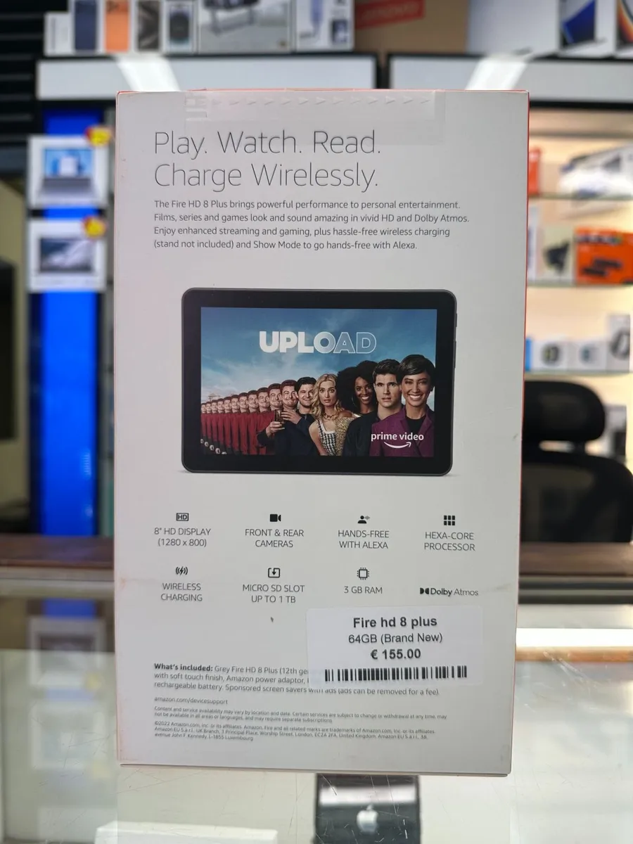 Amazon Fire HD 8 Plus 64GB WiFi – Brand New – €155 - Image 2
