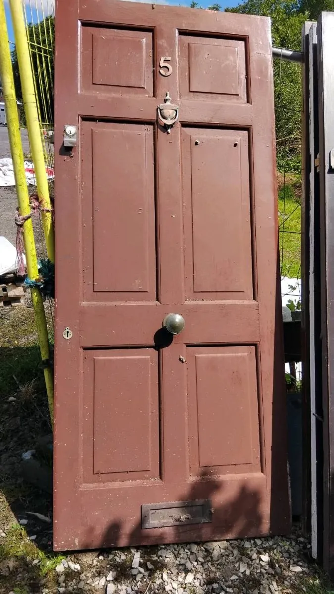 Teak door - Image 1
