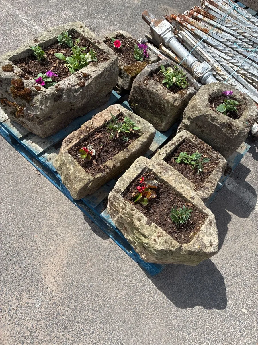 Sandstone Planters - Image 1