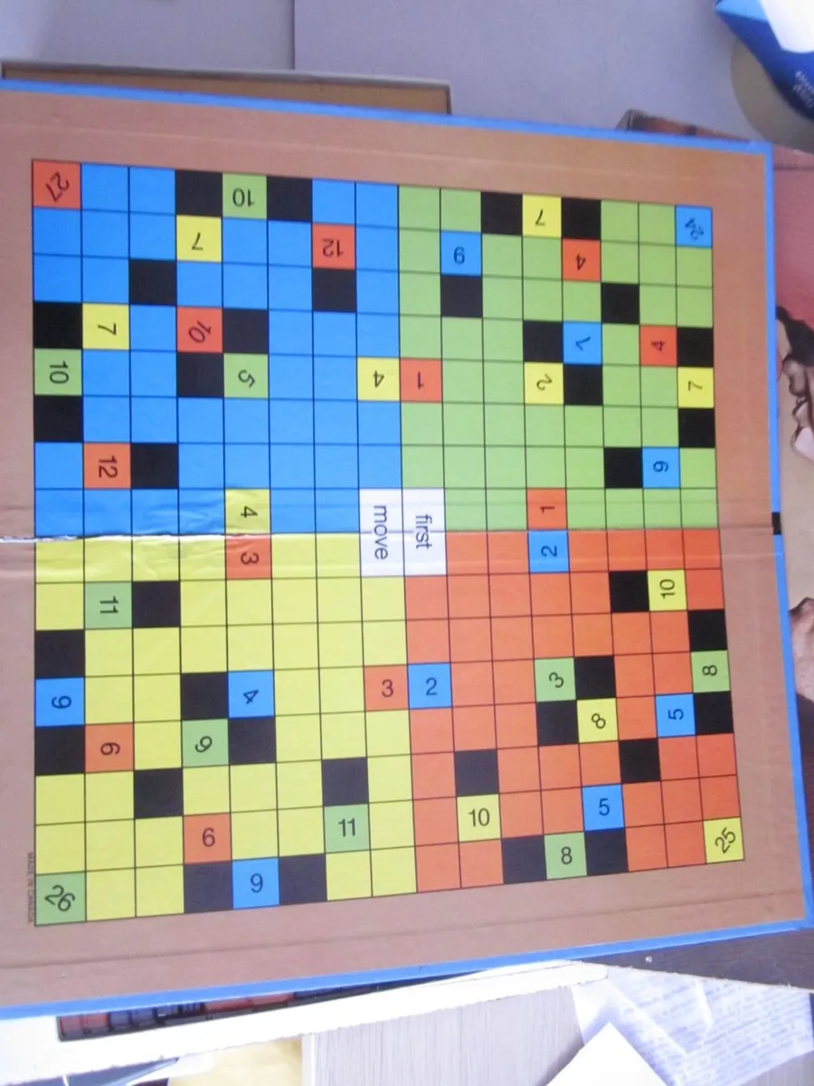Vintage Cover Up Board Game - Image 4