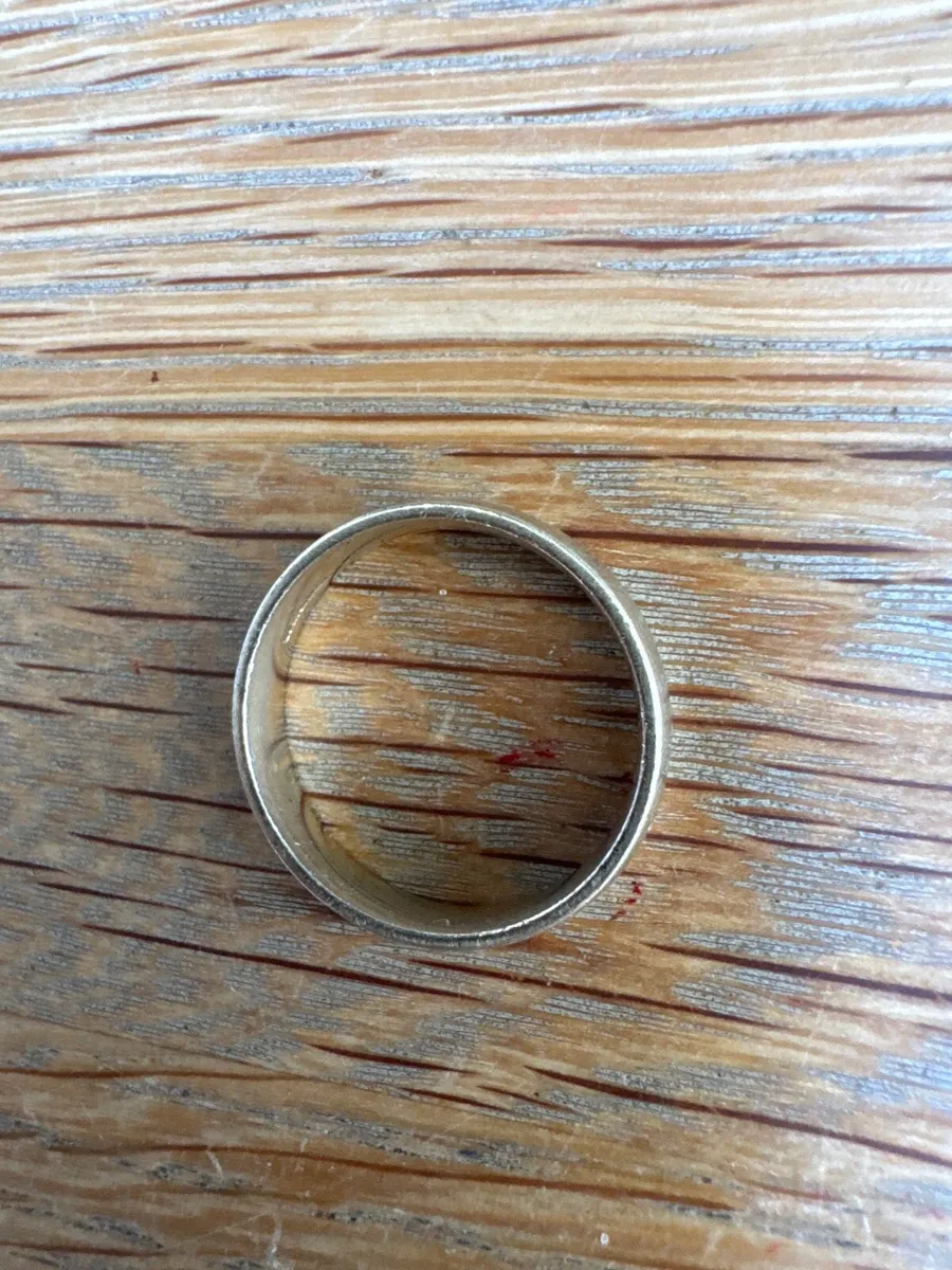 Silver Wedding band - Image 2