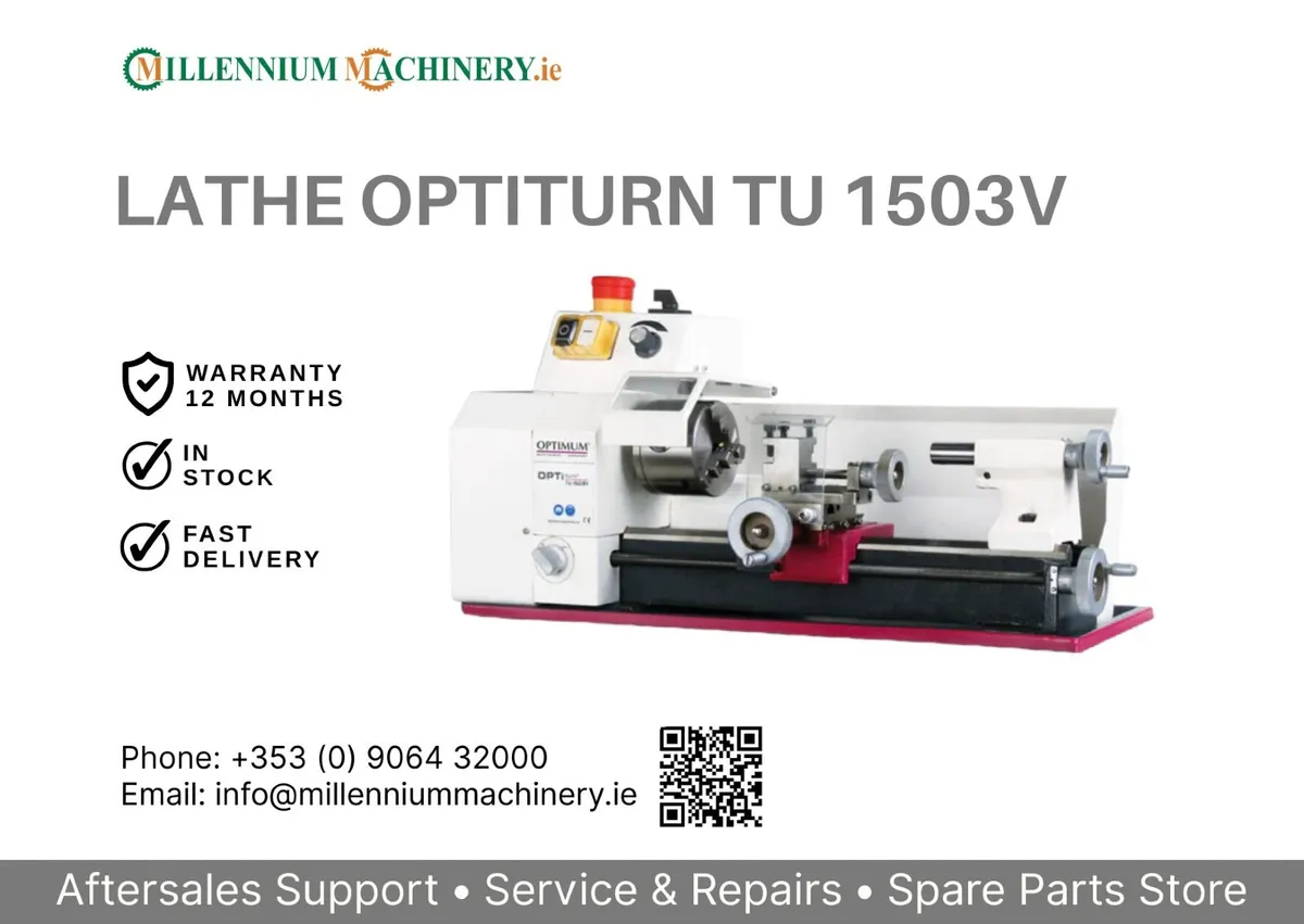 Lathe OPTIturn TU 1503V - Image 2