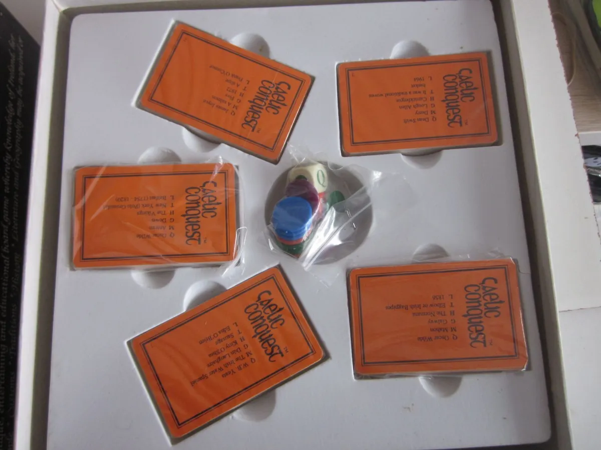 Vintage Gaelic Conquest Board Game 1988 - Image 2