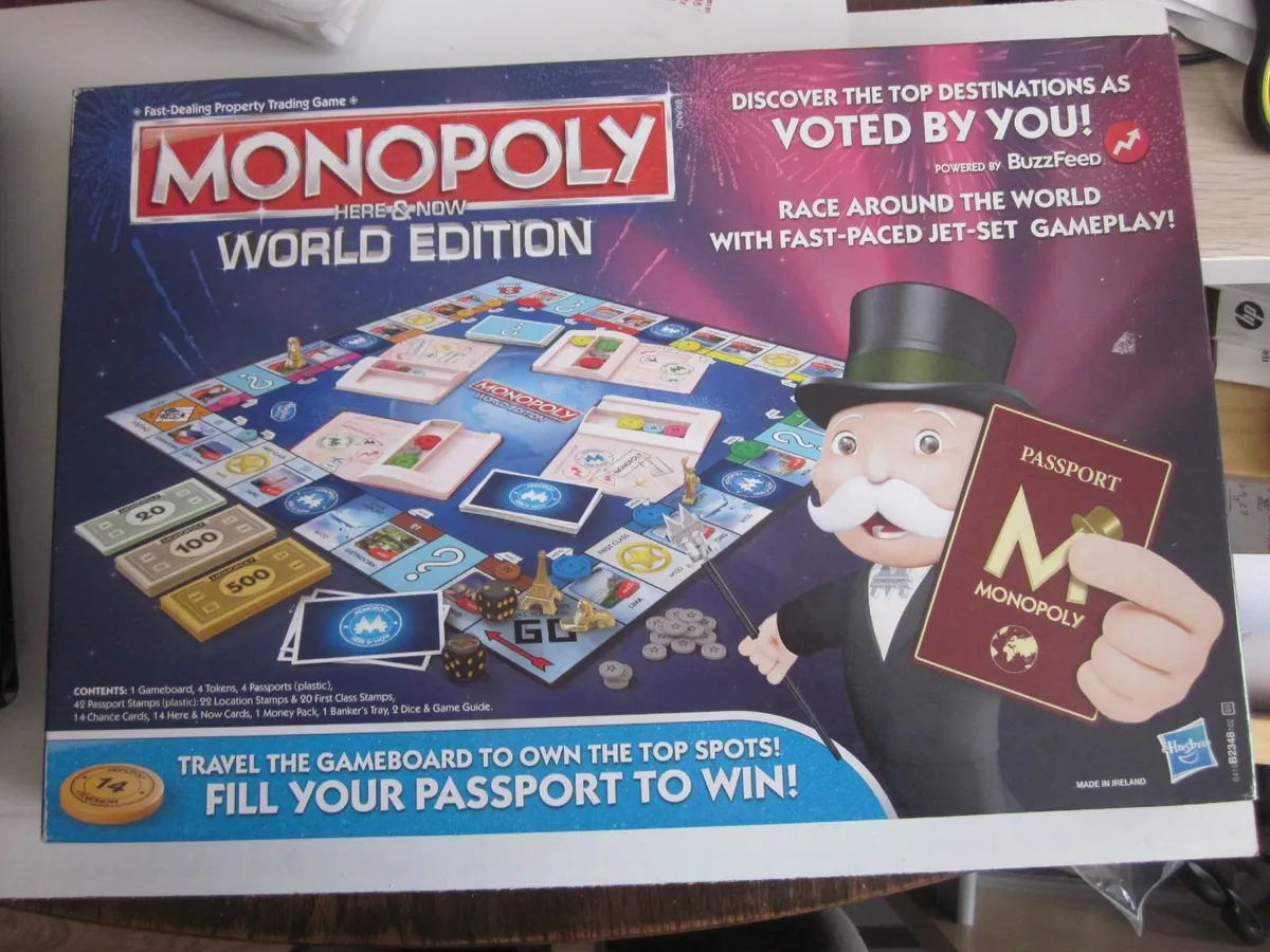 Monopoly Here and Now World Edition Game - Image 3