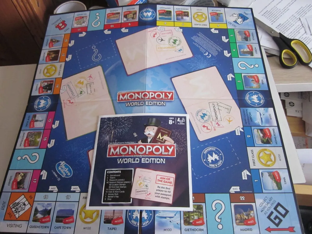 Monopoly Here and Now World Edition Game - Image 4