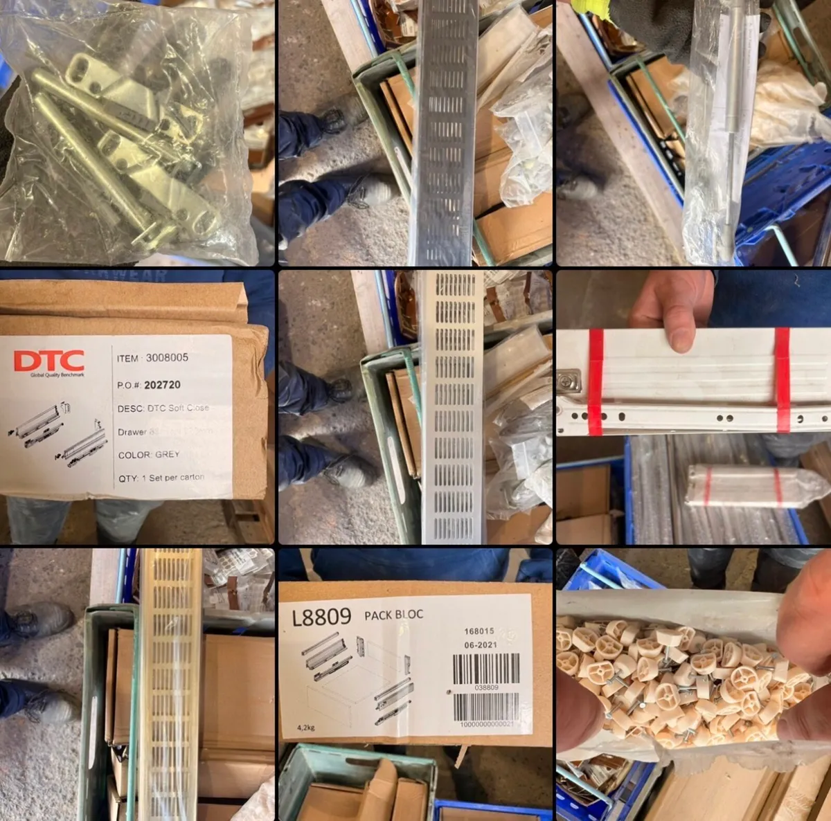 Kitchen / Wardrobe components - Image 1
