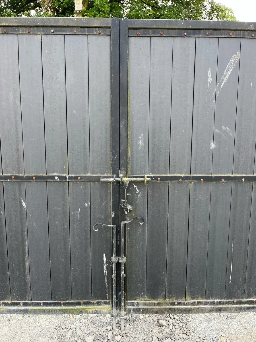 **Entrance gate and pedestrian gate** - Image 3